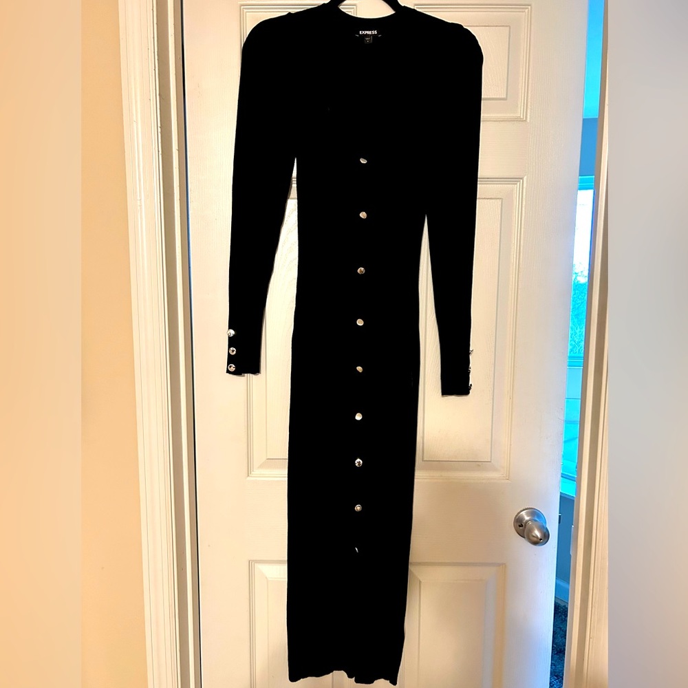 Express ribbed sweater dress size small